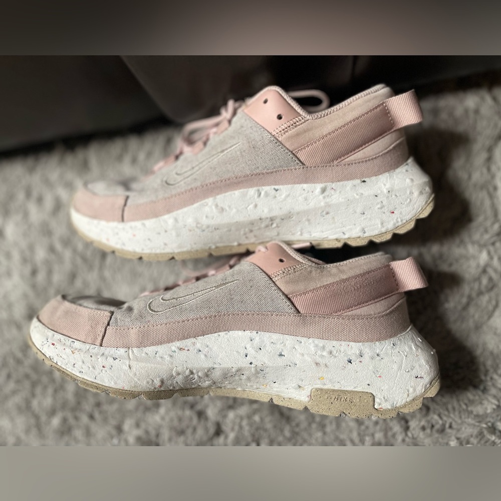 Womens Nike Crater Remixa 'Pink Oxford' DA1468-600 Shoes Size 7 - Picture 12 of 13